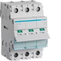 Automatinis jungiklis Hager SBN390 3 moduliai 100A 440V