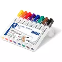 Permanentinis žymeklis Staedtler Lumocolor 351 WP8 kulkos antgalis įvairiaspalvis 8 vnt.