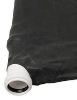 Late X Latex Vacuum Bed Black paklodė seksui