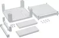 Hager U84LE korpusas – plastikinis, baltas, IP54, 307x149x324 mm