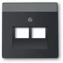 BUSCH JAEGER 1710-0-3911 - Schwarz - konventionell - Jede Marke - 63 mm - 63 mm - 1 Stück(e)