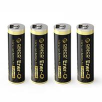Ličio Baterija Aa 1,5 V 2100 Mwh Usb-c – 4 Vnt.
