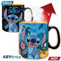 DISNEY Puodelis - Lilo & Stitch| Reaguojantis į karštį 460 ml