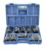 SILVER Impact Socket Set 1 inch 10pcs 17-41mm