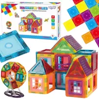 WOOPIE 3D mokomieji neodimio magnetiniai blokai vaikams