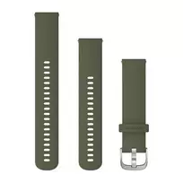 Garmin Greitai atsegamas laikrodžio apyrankė, 20 mm, Samanų žalia