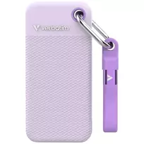 Verbatim 32323 Pocket External Drive SSD 2TB USB-C 3.2 gen.2 / white-purple