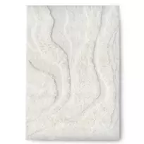 Kilimas Nokori, vilnonis, tuftuotas, su bangomis, 120 × 180 cm, kreminės spalvos