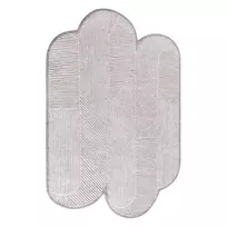 Kilimas Muri, vilnonis, kilpinis, 120 × 180 cm, kreminės / smėlio spalvos
