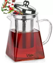 „Vilde“ STIKLINIS ĄSOČIS 730 ml SU ŽOLELIŲ ARBATOS PARUOŠIMO ĮTAISU 259412