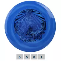 Diskgolfo diskas Midrange Driver S-LINE SWIRL MD3 Mariners Tide Blue/White