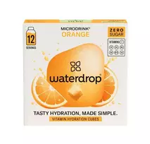 Papildas Waterdrop Microdrink Vitamin Hydration Cubes 12P - orange