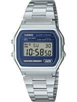 VYRŲ LAIKRODIS CASIO A158WEA-2DF (zd093c) - KLASIKA + DĖŽUTĖ