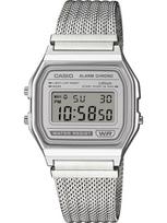 VYRŲ LAIKRODIS CASIO A158WEM-7DF (zd093e) - KLASIKA + DĖŽUTĖ