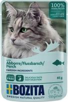 Bozita Meat chunks in jelly with perch – wet cat food – 85g