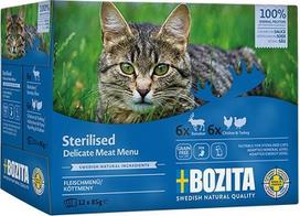 Bozita Sterilised Meat menu Box - wet cat food - 12x85g