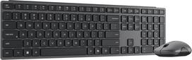 Lenovo 700 Modern keyboard Mouse included Office RF Wireless + Bluetooth US English Grey