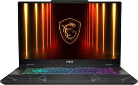 MSI Notebook|MSI|CPU Intel Core 7|240H|17.3 "|1920 x 1080 pixels|RAM 16GB|DDR5-SDRAM|SSD 512GB|Discrete graphics NVIDIA GeForce RTX 5060|8GB|On-board graphics Yes|Numeric keypad Yes|OS installed Windows 11 Home|Colour Black|Weight 2.4 kg|5600 MHz|CYBOR