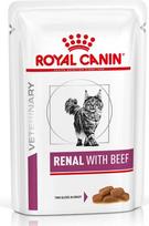 Royal Canin Vet Renal Feline with Beef Wet cat food Chunks in sauce Chicken, Pork, Beef 12x85 g