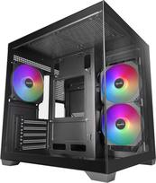 Tacens Mars Gaming MCVIEW3 computer case Mini Tower Black