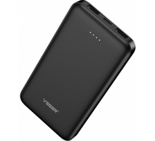 Veger A10 (W1065) Išorinė baterija (Power Bank) 10000mAh, 5V 2A, Juoda