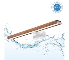 Brilagi -LED Vonios veidrodžio apšvietimas 3 viename WOODY MIRROR LED/12W/230V IP44 balta/ąžuolas vyšnia