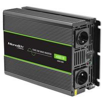 Qoltec Monolith Voltage Converter | 2000W | 4000W | 24V to 230V | Pure Sine
