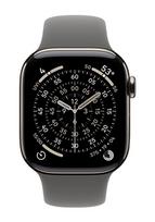 APPLE Watch Series 11 GPS + Cellular 42mm Natural Titanium Case with Stone Grey Sport Band - M/L