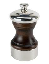 Peugeot - Palace Peberkværn Brun / Sølvbelagt 10Cm - Prieskonių malūnėlis - Sidabro