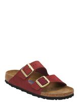 Birkenstock - Arizona Sfb Lenb Zinfandel - Plokščiapadžiai sandalai - Burgundiška splava