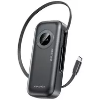 AWEI PA-9 external battery (power bank) | 10000 mAh | 22.5W | USB-C | black