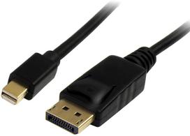 StarTech Mini DisplayPort to DisplayPort 1.2 (MDP2DPMM2M) 2m Black