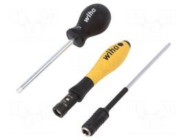 Screwdriver | dynamometric,adjustable | ESD | 127mm | 100÷600mNm | 6%
