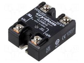 Relay: solid state | Ucntrl: 3÷32VDC | 10A | 24÷280VAC | CL240 | 1-phase