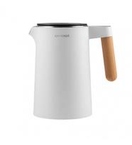 Virdulys su temperatūros reguliavimu Concept RK3300, 1,5 l : Galia (W) - 2200, Įtampa (V) - 220-240 V / 50-60 Hz, Matmenys (mm) - 225 240 150, Spalva - Balta, Svoris (kg) - 1.25, Talpa (l) - 1.5
