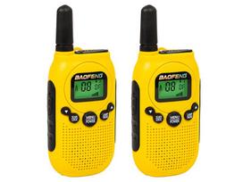 Įrankiai ir matavimo prietaisai // Įrankių, priedų naujienos // 24-934# Radiotelefon pmr bf-t6 2w 2szt żółty baofeng