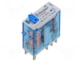 Relay: electromagnetic | DPDT | Ucoil: 110VDC | Icontacts max: 15A