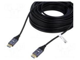 Cable | HDMI plug,both sides | PVC | HDMI 2.1,optical | Len: 20m | grey