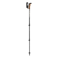 Trekingo lazdos LEKI Khumbu Lite 100-135 cm (Spalva: Tamsiai pilka ir juoda)