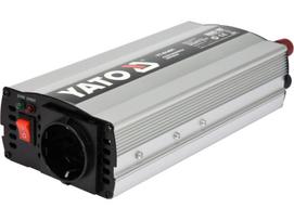 Yato Įtampos keitiklis YT-81491, 12 V d.c., 230 V a.c., 800 W, 1600 W, IP20, 0.83 kg, modifikuota sinusinė banga
