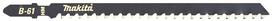 Figūrzāģa asmeņi B-61 105mm, HM, 5-50mm, Stikla šķiedrai (3gab), B-06909 MAKITA