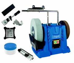 Scheppach Aštrinimo sistema Tiger 7000S 5903206903, 250x50mm, K220, 200W, 115min-1, 4 guminės kojos