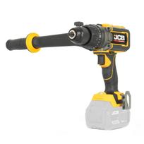 JCB JCB-18PCD-160 Professional 18V bešepetėlinis smūginis gręžtuvas-suktuvas sunkiam gręžimui ir sukimui 160Nm 13mm ROHM griebtuvas 25+3 režimai