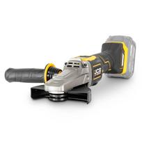 JCB JCB-18PFAG-125 Professional 18V bešepetėlinis kampinis šlifuoklis siauroms vietoms plokščia galvutė 125mm 9000aps./min mentelinis jungiklis