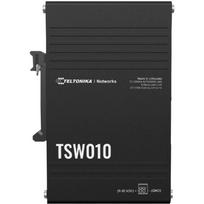 Teltonika Ethernet Switch TSW010000000, 5 x 10/100Mbps, Nevaldomas, Montuojamas ant sienos, Aliuminio korpusas