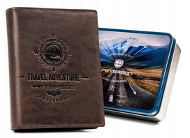 Peterson PTN N4-BE-TRAVEL vyriška odinė piniginė