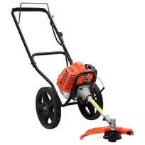 Krūmapjovė su ratukais, oranžinė, 52 cc, 1,45 kW