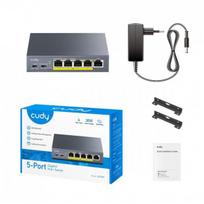 Cudy cudy Przełącznik GS105P 5-Port Gigabit PoE+  36W | GS105P | 6971690794507