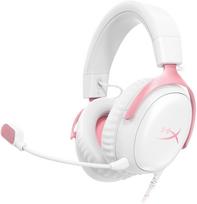 HyperX Cloud III Gaming Headset white/pink - 9W1Q4AA | 9W1Q4AA | 198122306930