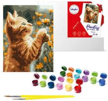 Norimpex Tapyba pagal numerius rinkinys Rudy Fluffy KHO6607 30x40 AP0013